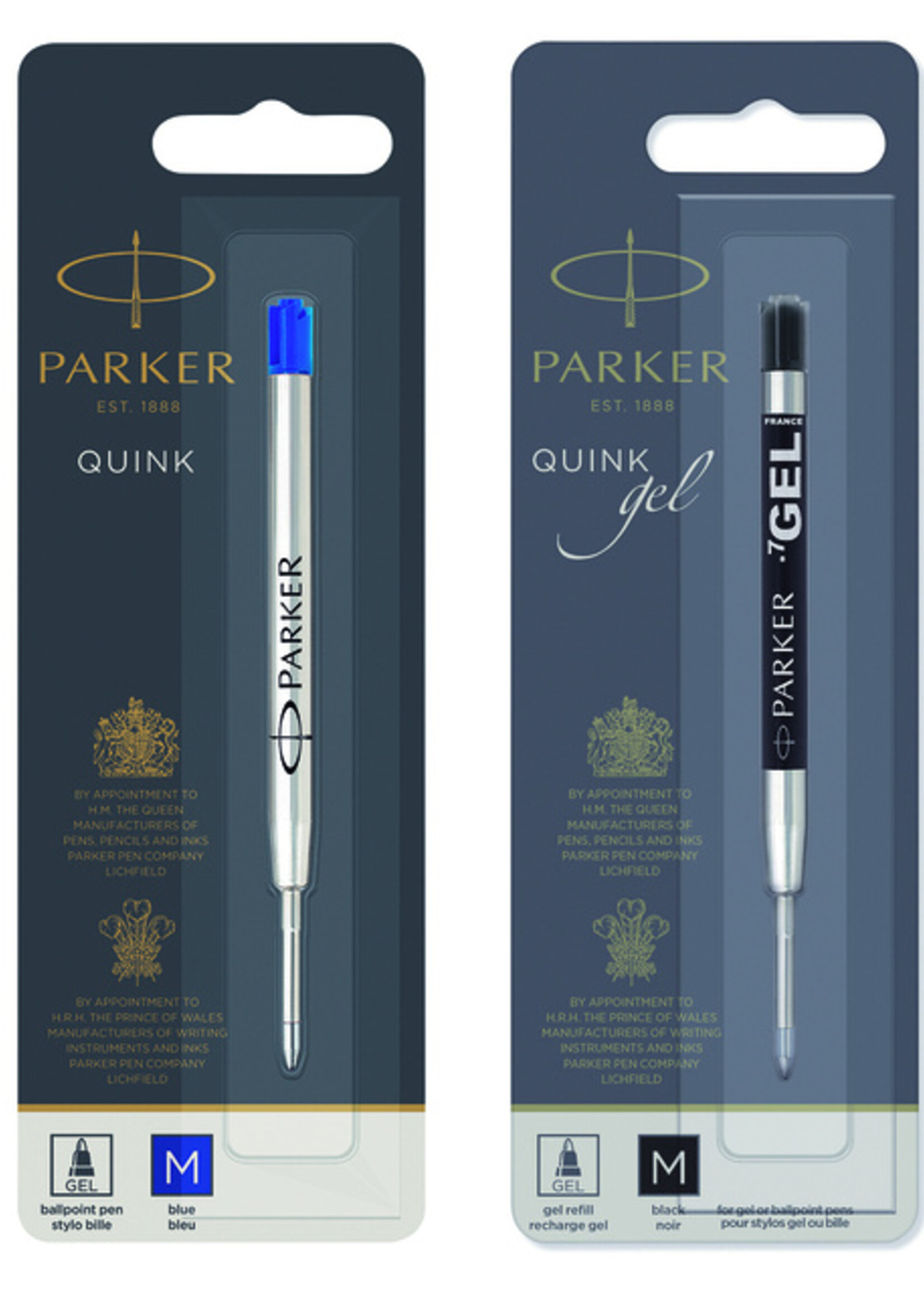 Parker Gelpenvulling Parker Quink blauw medium