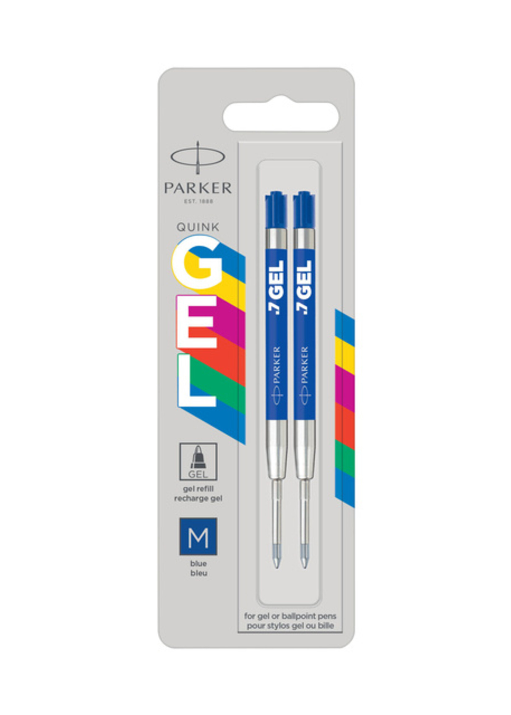 Parker Gelpenvulling Parker Quink blauw medium