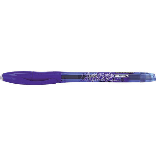 Bic Stylo gel BIC Gel-ocity Illusion Medium bleu