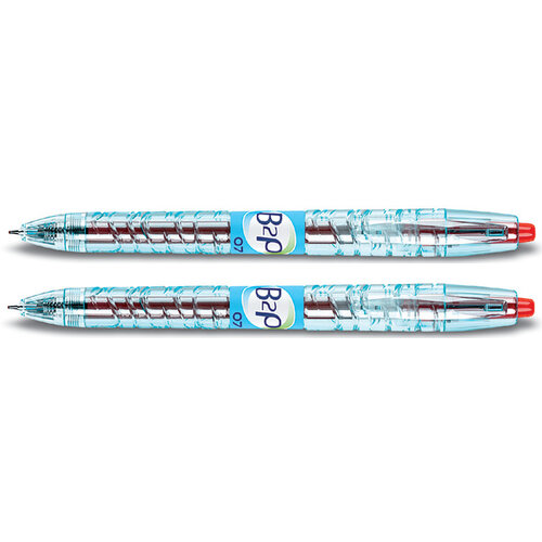 Pilot Gelschrijver PILOT B2P Begreen rood 0.4mm