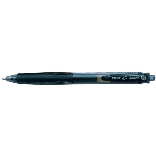 Pilot Gelschrijver PILOT G-knock Begreen zwart 0.4mm