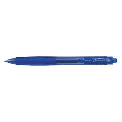 Stylo Gel Pilot Begreen G-Knock 0,4mm Bleu