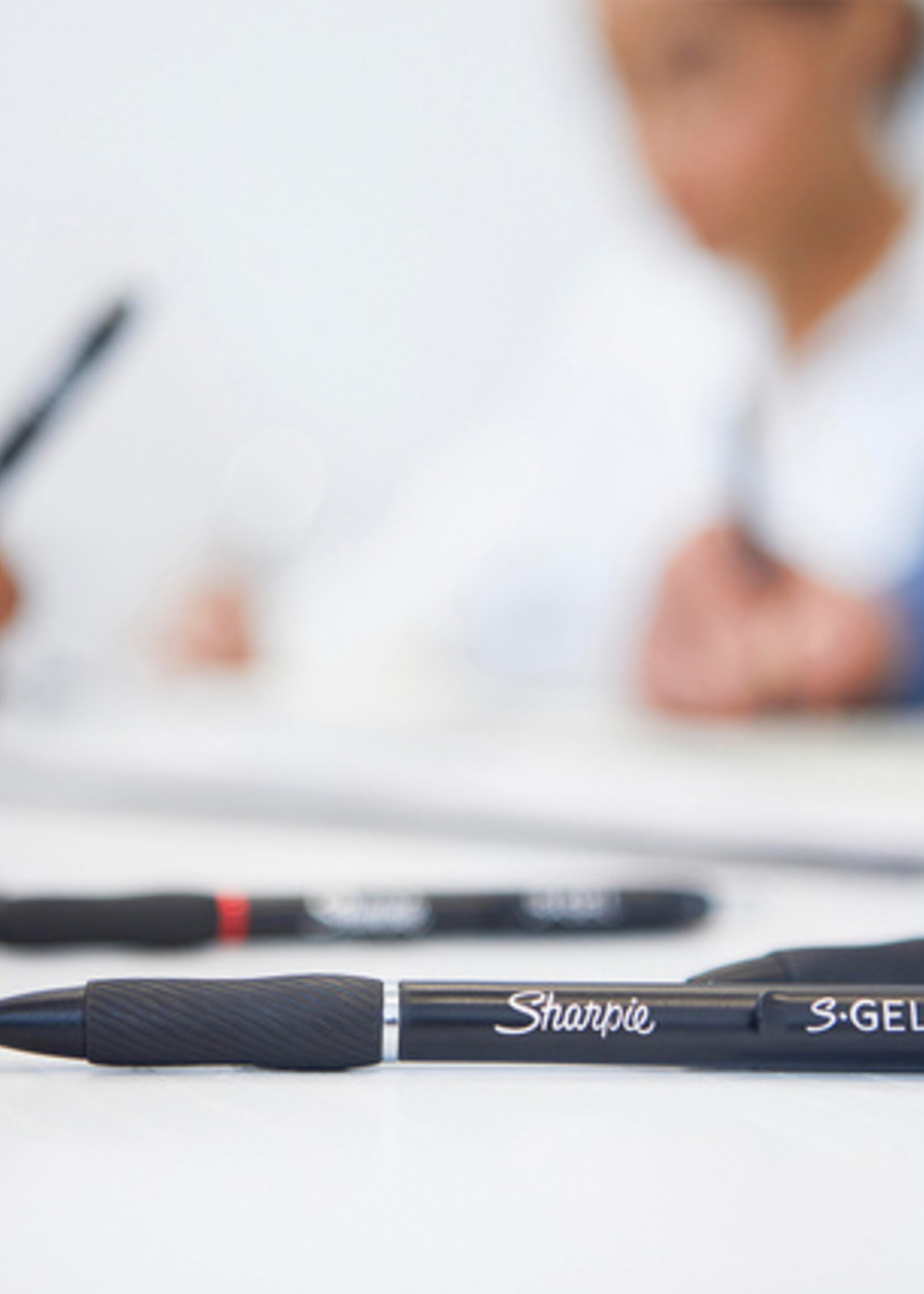 Sharpie Stylo gel Sharpie 0,7mm noir blister 3 pièces