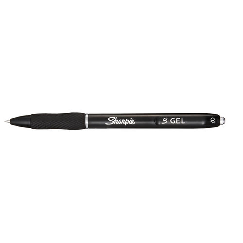 Sharpie Gelschrijver Sharpie 0,7mm zwart blister à 3 stuks