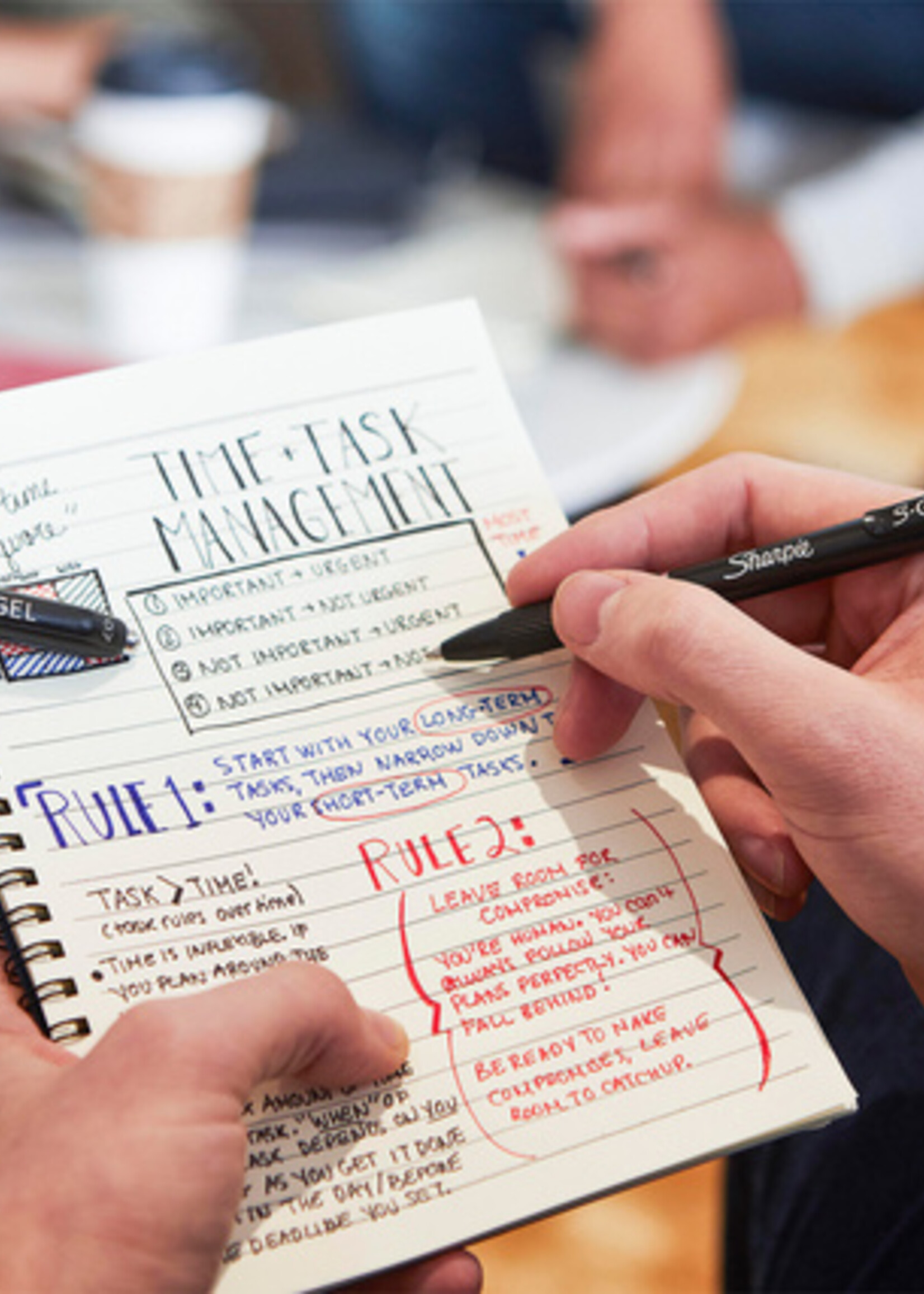 Sharpie Stylo gel Sharpie 0,7mm blister de 3 couleurs standard