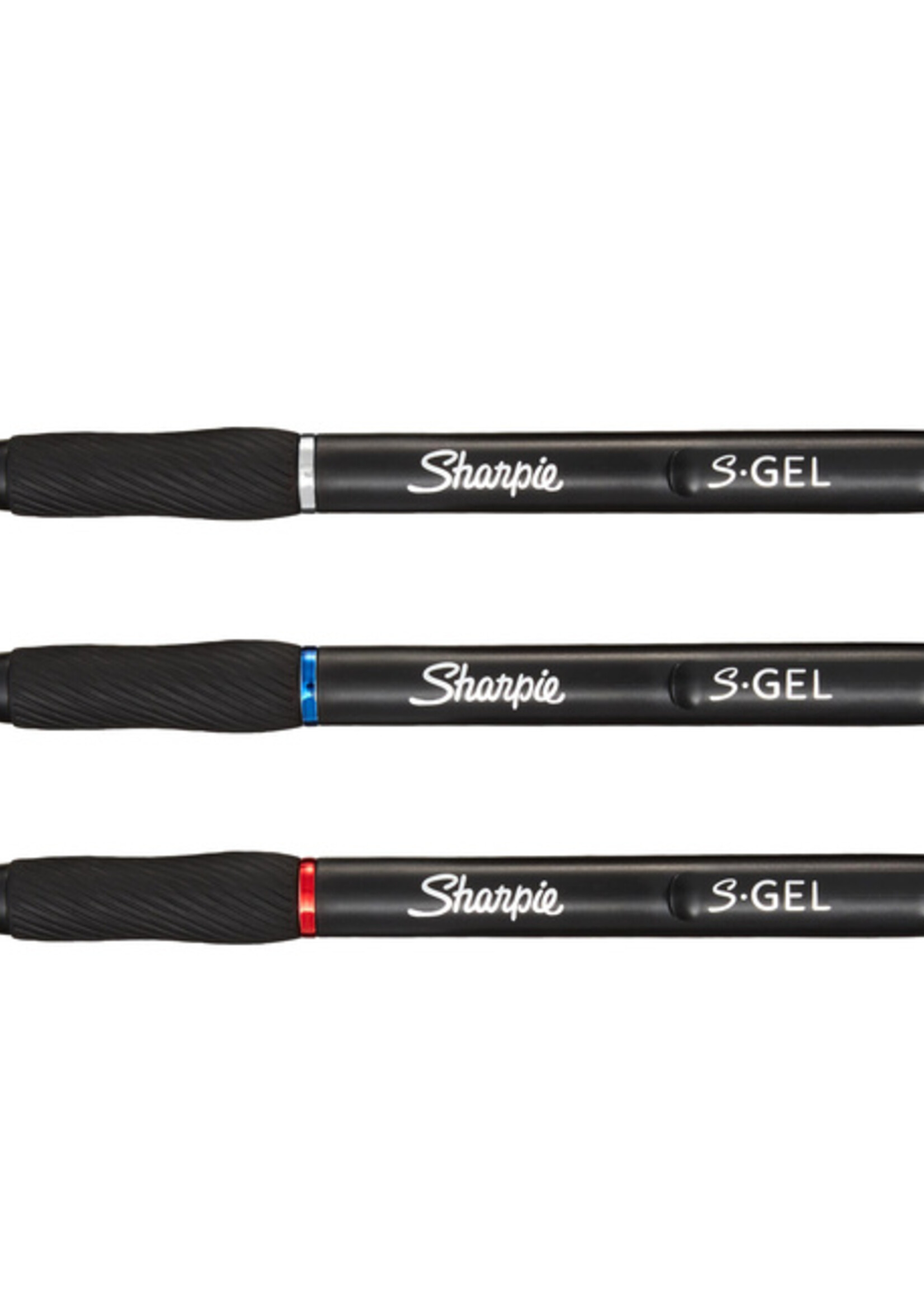 Sharpie Stylo gel Sharpie 0,7mm blister de 3 couleurs standard