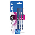 Pilot Rollerpen PILOT V-Ball grip V5 blauw 0.3mm blister à 3 stuks