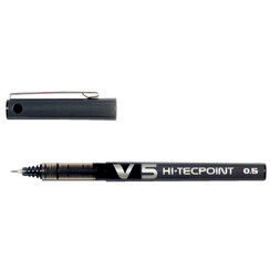 Roller Pilot Hi-Tecpoint V5 0,3mm Noir