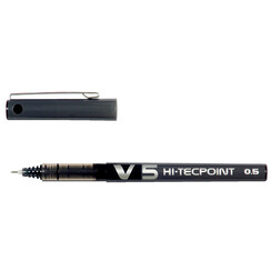 Rollerpen PILOT Hi-Tecpoint V5 zwart 0.3mm