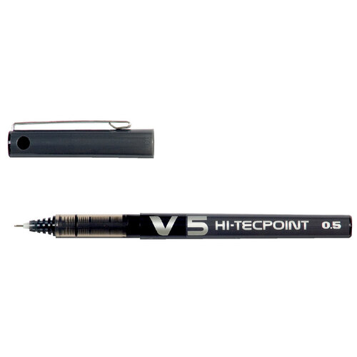 Pilot Rollerpen PILOT Hi-Tecpoint V5 zwart 0.3mm