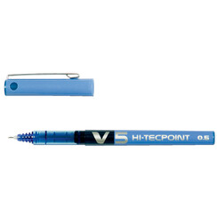 Roller Pilot Hi-Tecpoint V5 0,3mm Bleu