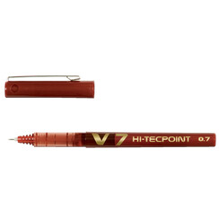 Roller Pilot Hi-Tecpoint V7 0,4mm Rouge