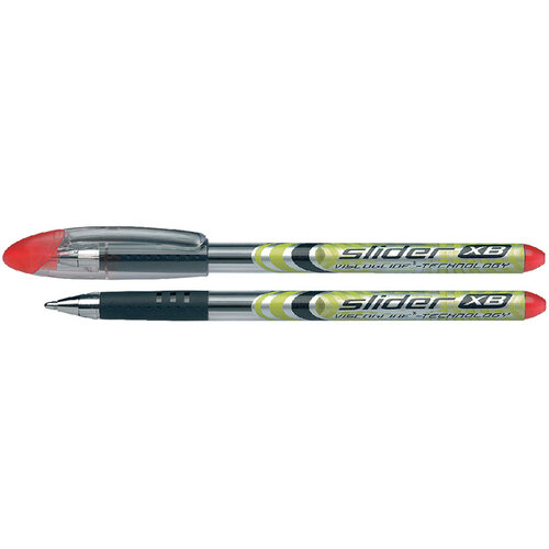 Schneider Rollerpen Schneider Slider extra breed 0.6mm rood