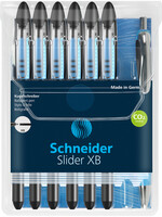 Schneider Stylo bille Schneider Slider Basic XB noir avec un stylo bille Rave gratuit