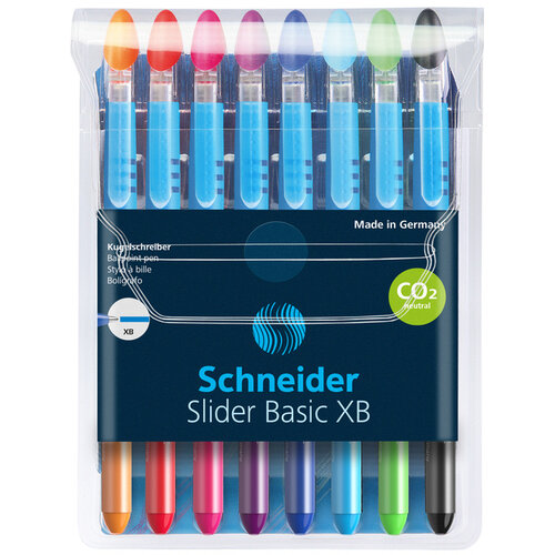 Schneider Rollerpen Slider Basic Colours extra breed 0.6mm  assorti