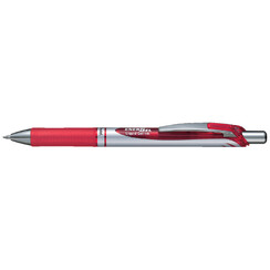 Gelschrijver Pentel Energel BL77 rood 0.4mm