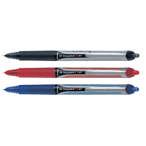 Pilot Rollerpen PILOT Hi-Tecpoint V5 RT rood 0.25mm