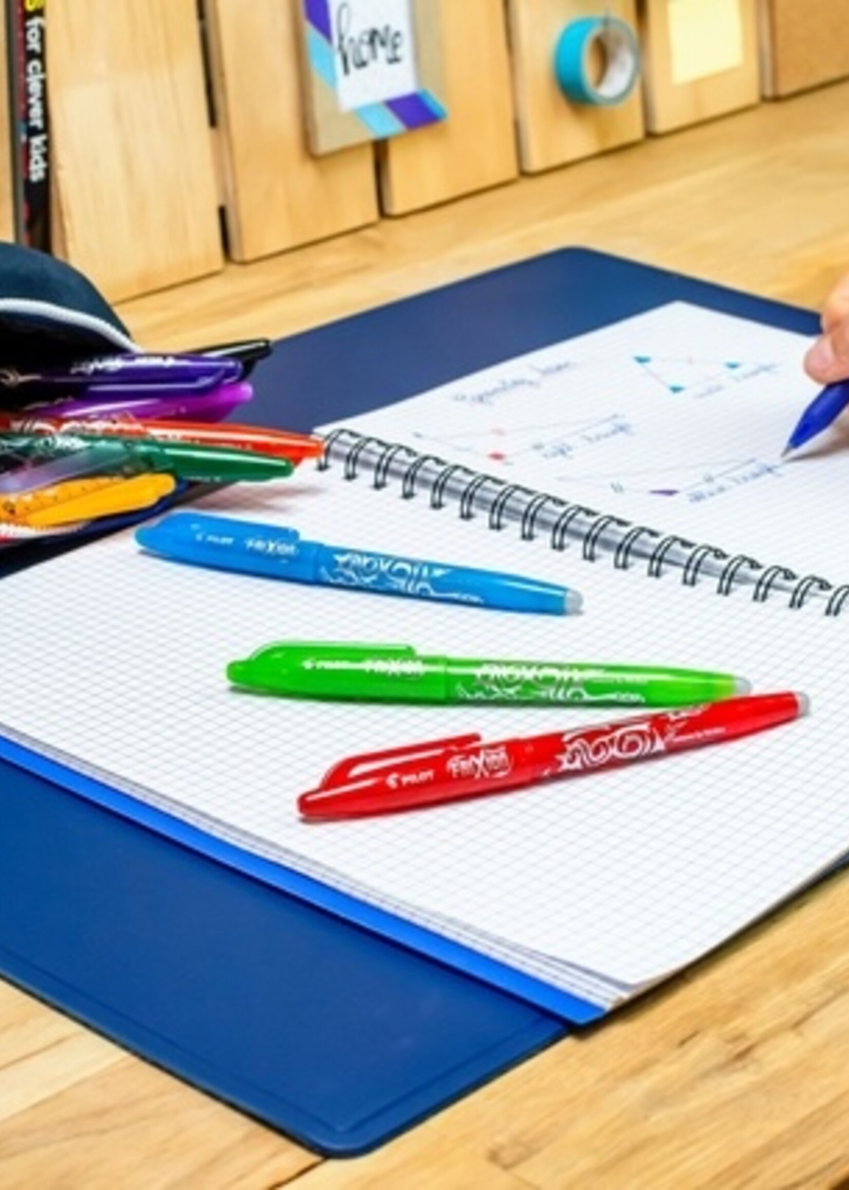 Pilot Rollerpen PILOT Frixion BL-FR7 groen  0.35mm