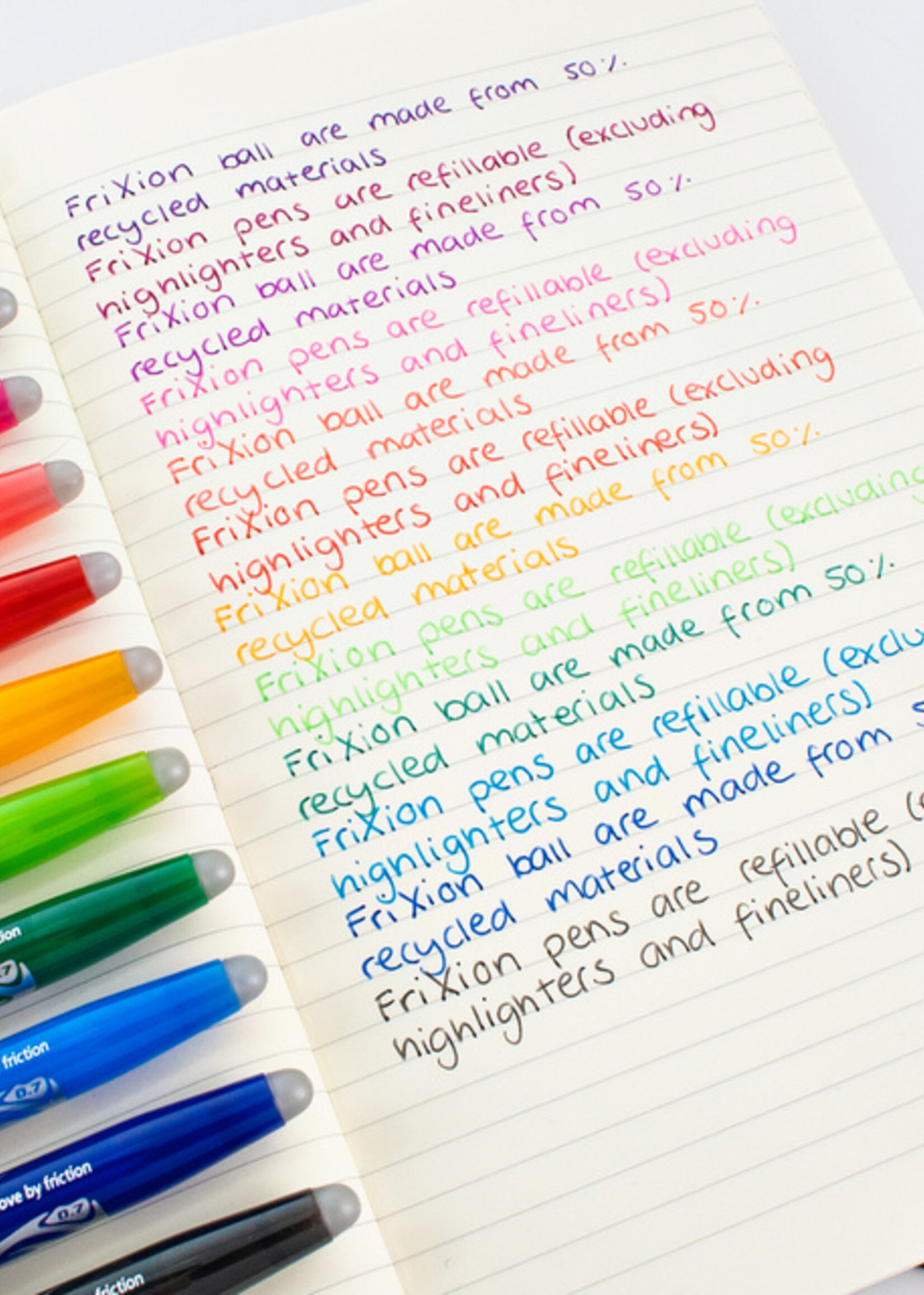 Pilot Rollerpen Pilot Frixion BL-FR7 0.35mm lichtgroen