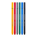 Bruynzeel Fineliner Bruynzeel Set 6 couleurs basiques