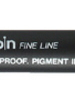 Uni-ball Fineliner Uni-ball Pin 0,1mm zwart