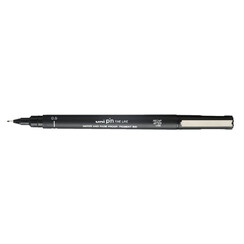 Fineliner Uni-ball Pin 0,5mm zwart