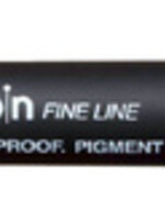 Uni-ball Fineliner Uni-ball Pin 0,6mm zwart