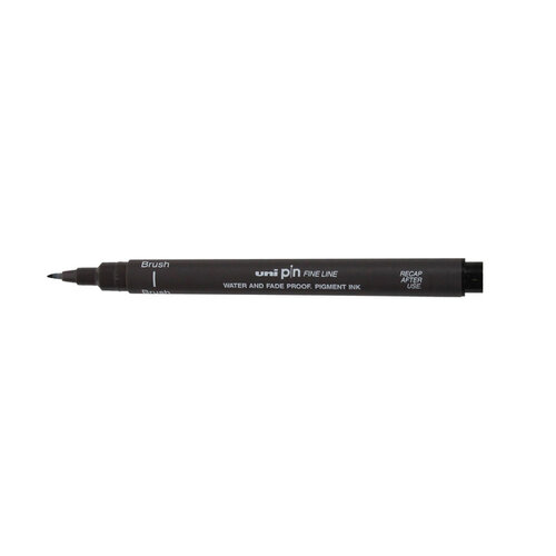 Uni-ball Fineliner Uni-ball Pin 0,03mm donkergrijs