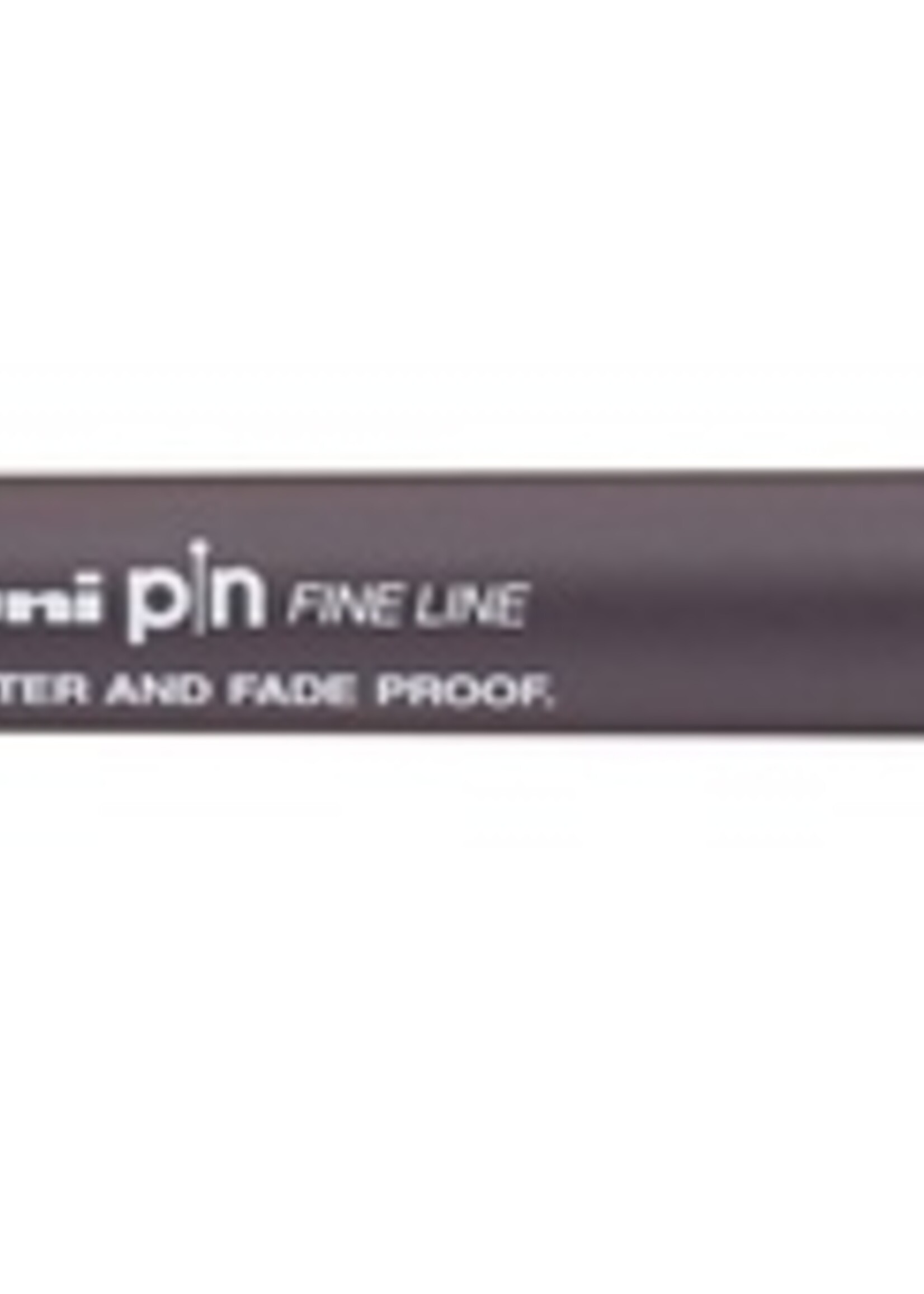 Uni-ball Fineliner Uni-ball Pin 0,1mm donkergrijs