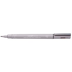 Fineliner Uni-ball Brush gris clair