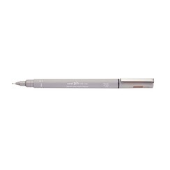 Fineliner Uni-ball Pin 0,1mm lichtgrijs