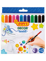 JOVI Textielstiften Jovi set à 12 kleuren