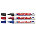 edding Marqueur edding 8300 Pointe ogive 1,5-3mm rouge