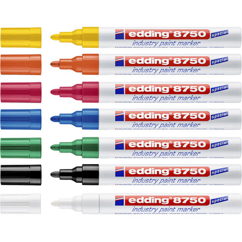 edding Marqueur peinture edding e-8750 Industrie rouge