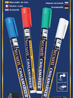 Securit Krijtstift Securit SMA-100 rond ass 1-2mm blister à 4st