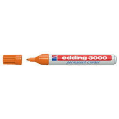 Marqueur edding 3000 Pointe ogive 1,5-3mm orange