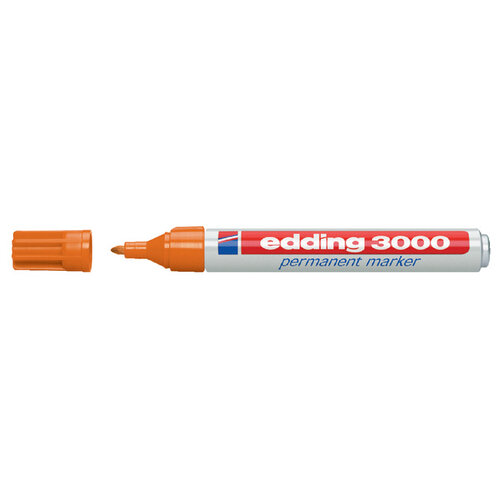 edding Marqueur edding 3000 Pointe ogive 1,5-3mm orange