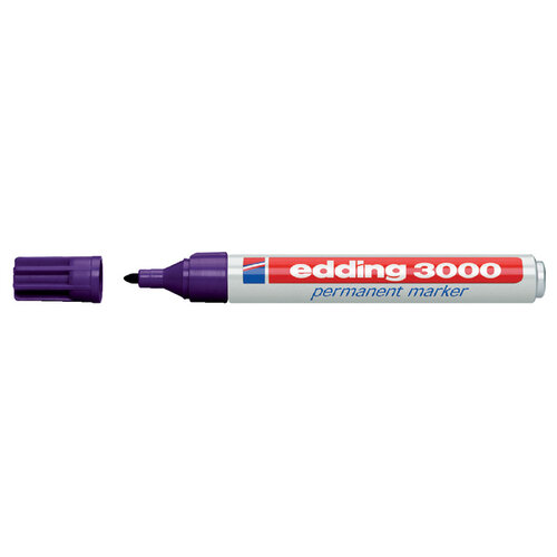 edding Marqueur edding 3000 Pointe ogive 1,5-3mm violet