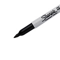 Sharpie Viltstift Sharpie rond 0.9mm zwart blister à 2 stuks