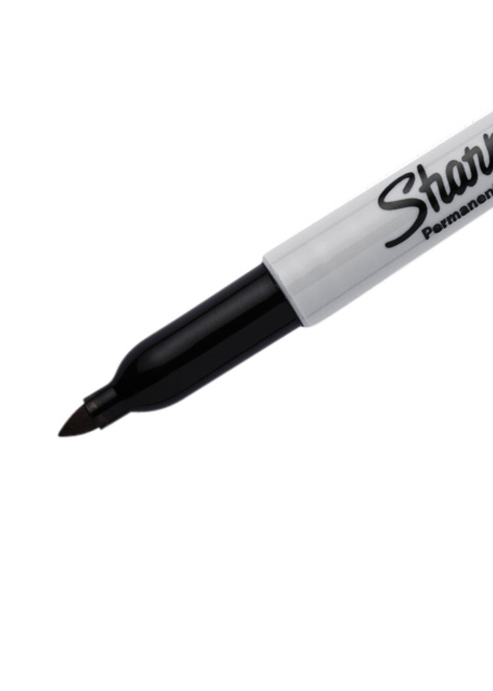 Sharpie Feutre Sharpie pointe ogive 0,9mm noir blister 2 pièces