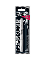 Sharpie Viltstift Sharpie rond 0.9mm metallic zilver blister à 1 stuk