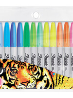 Sharpie Viltstift Sharpie rond 0.9mm blister à 28 stuks assorti