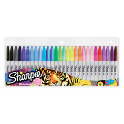 Feutre Sharpie ogive 0.9mm blister de 28 pièces assorti