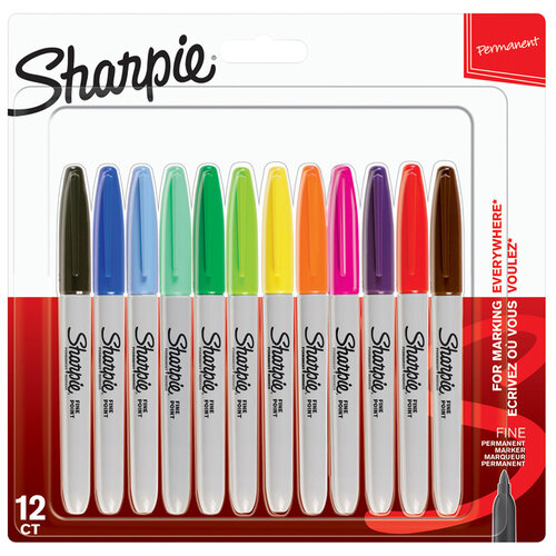 Sharpie Viltstift Sharpie fijn assorti