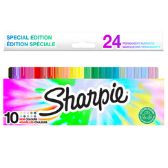 Marqueur Sharpie Fin assorti inclus 10 nouvelles couleurs