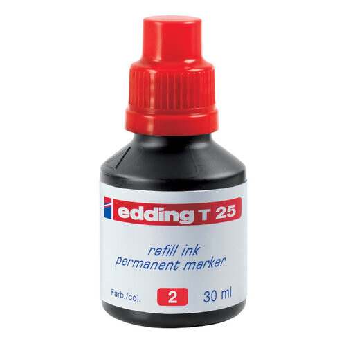 edding Encre marqueur edding T25 Rouge