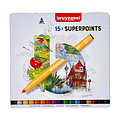 Bruynzeel Feutre Bruynzeel Expression Super Points boîte de 15 pièces assorti