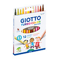 Giotto Feutre Giotto Turbo Color Skin Tones 12 pièces