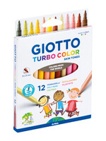 Giotto Feutre Giotto Turbo Color Skin Tones 12 pièces