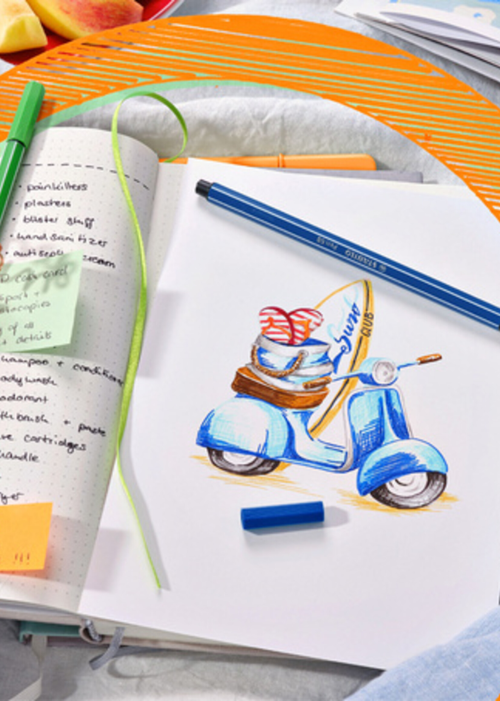 Stabilo Viltstift STABILO Pen 68 blik assorti